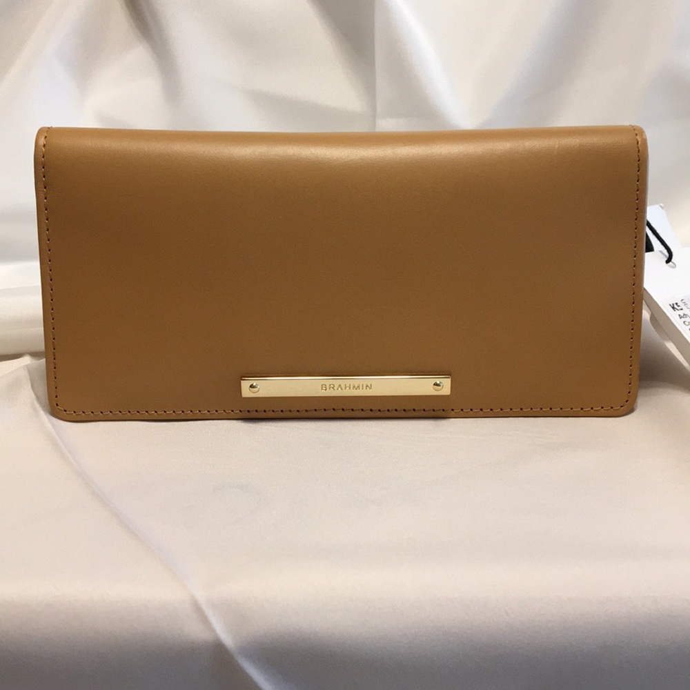Brahmin Ady Wallet-Creme Talitha NWT